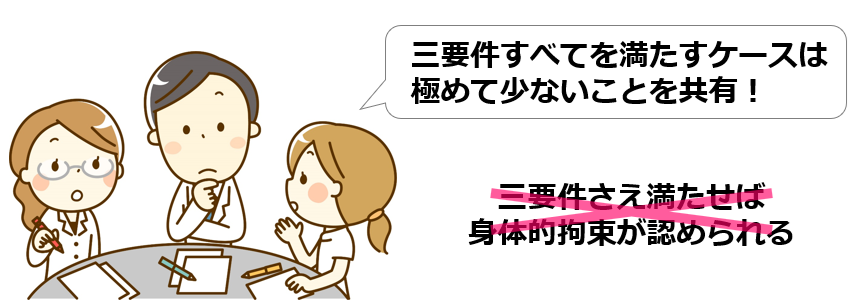 11三要件との厳密な照合