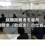 特定求職者雇用開発助成金（特定就職困難者コース）コラムサムネ02