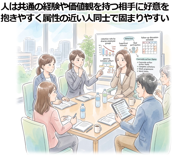 4.人材の多様性ダイバーシティ_多様性が成果を下げるおそれ