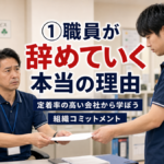 第１回　職員が辞めていく本当の理由 ── 定着率の高い会社から学ぼう