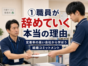 第１回　職員が辞めていく本当の理由 ── 定着率の高い会社から学ぼう