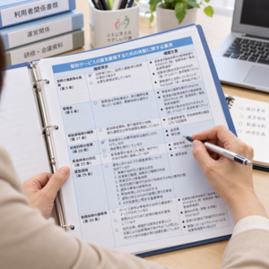運営指導対策（AIと専門家によるハイブリッド支援）2｜厚生労働省が示す確認文書と確認項目